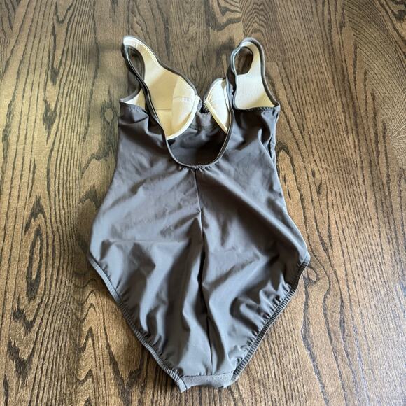 Miraclesuit Womens Solid Olive Green Underwire One Piece Swim Suit Size 12 - Picture 2 of 10